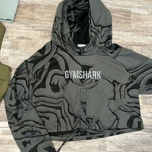 Cropped hoodie. Great condition. Gym shark
